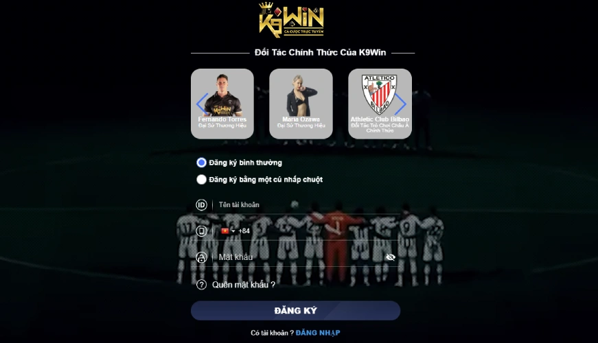 huongdandangkydangnhap K9Win Cổng Game Casino Đẳng Cấp Châu Á Dành Cho Mọi Người Cách Đăng Ký Tài Khoản Tại K9WIN